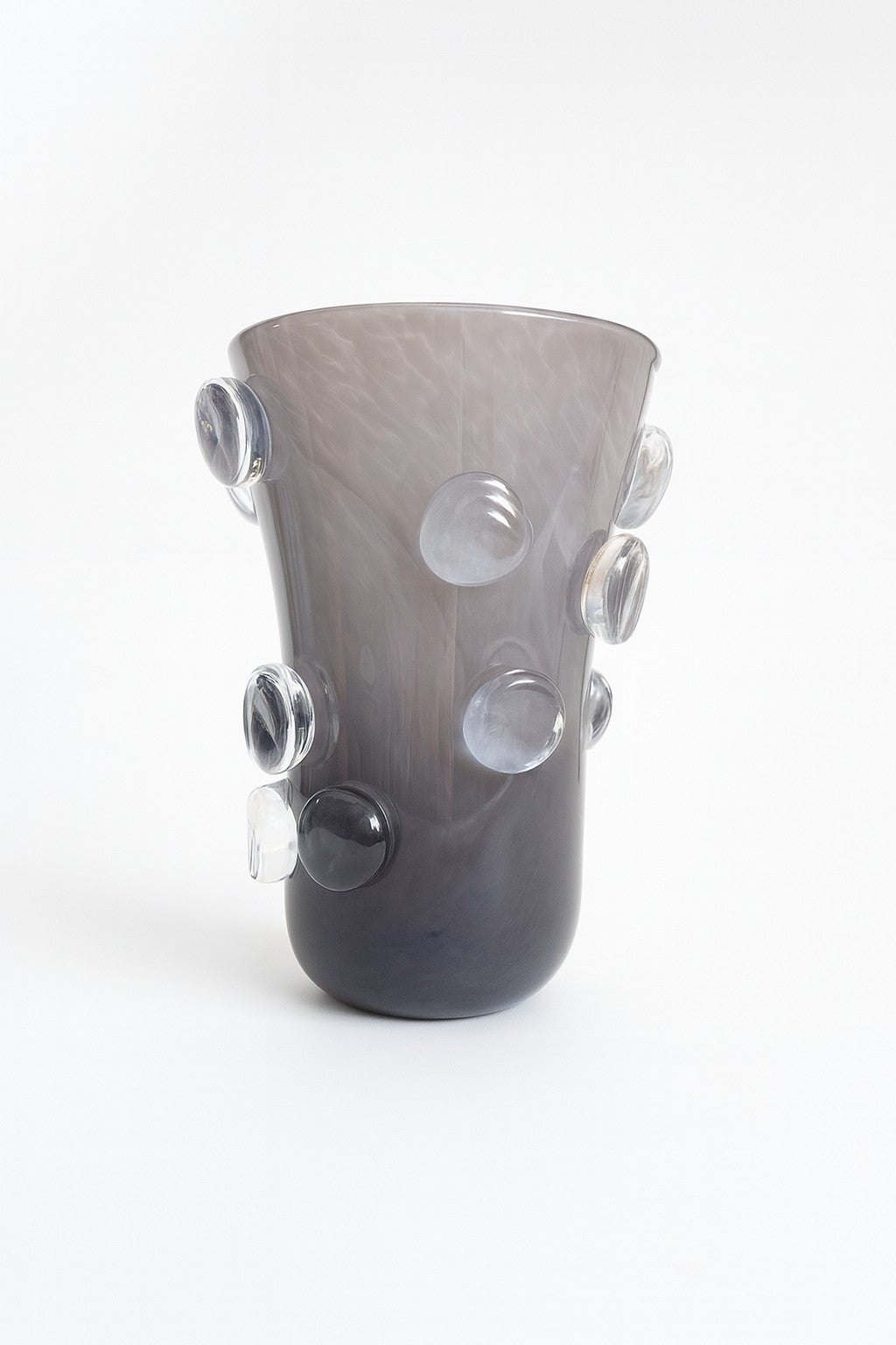 Bubble Wrap Vase in Smoky Plum
