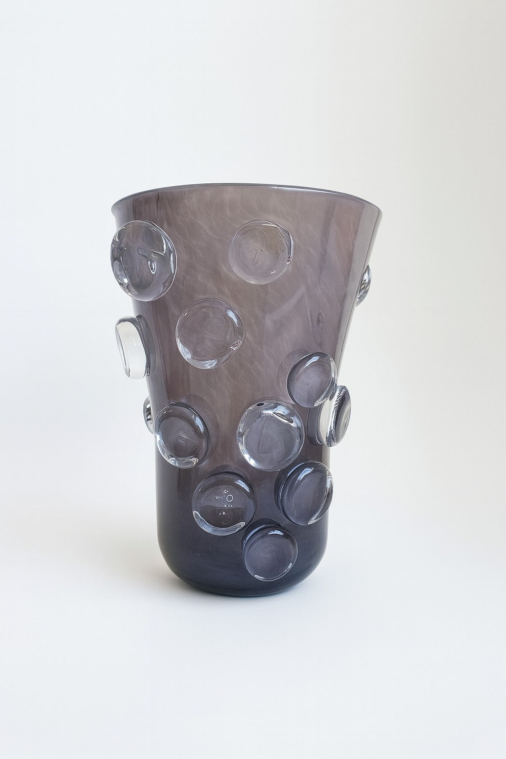 Bubble Wrap Vase in Smoky Plum